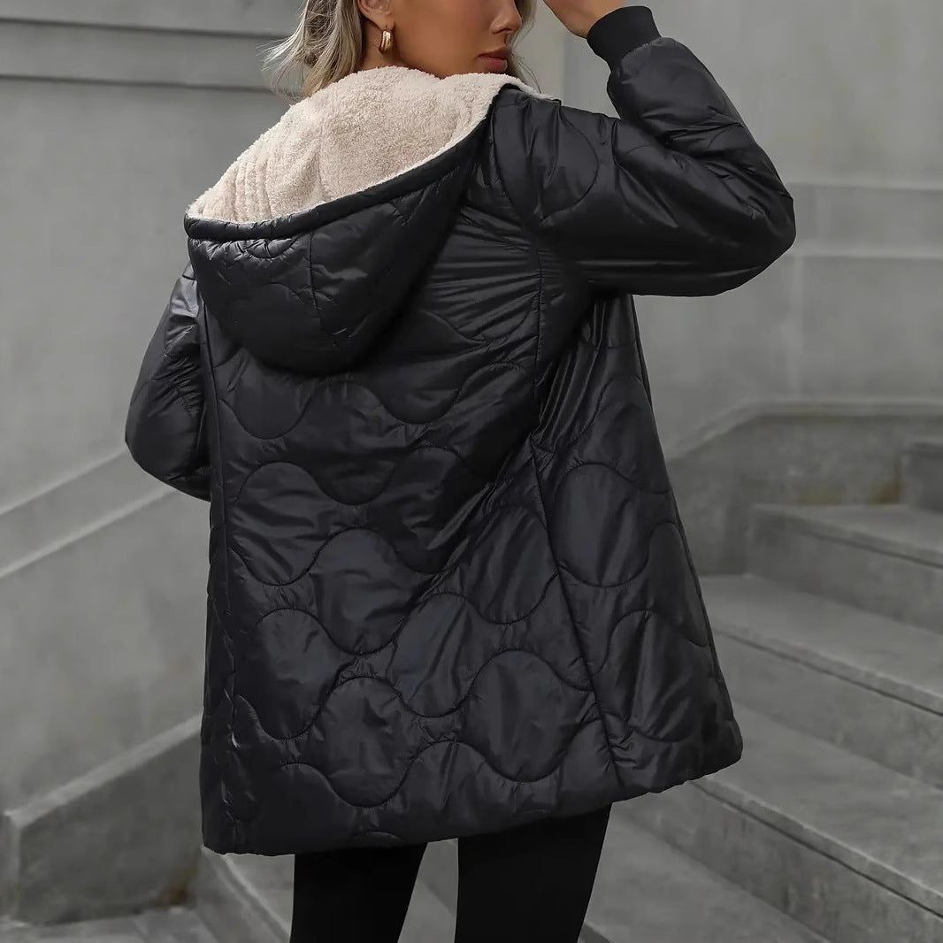 Anna™ | Veste thermique élégante et légère avec zip et capuche