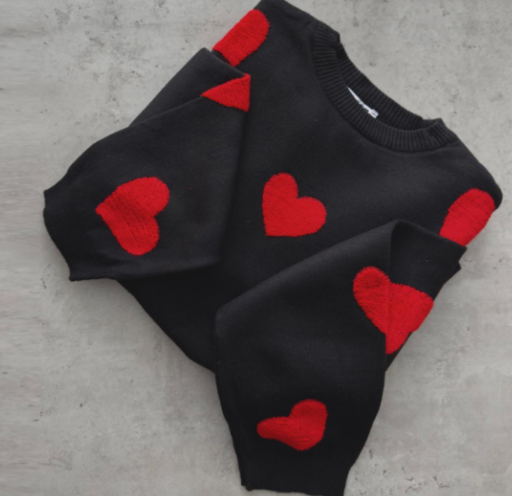 Jade™ | Pull confortable avec des cœurs