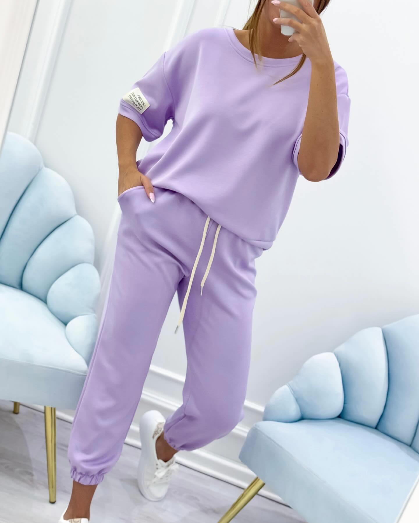 Elise™ | Ensemble lounge à manches courtes