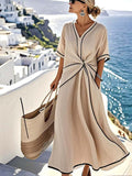 Marie™ | Robe d'Été Rayée