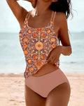 Emma™ | Tankini avec Imprimé et Double Bretelles