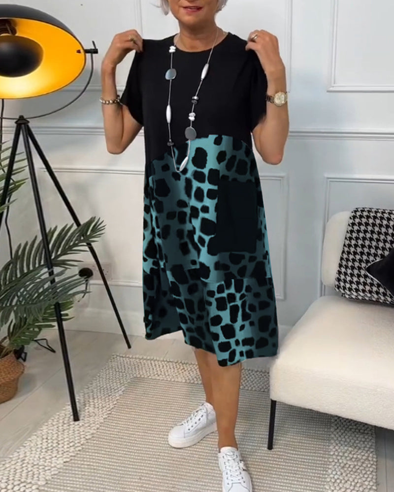 Louise™ | Robe Imprimée Décontractée