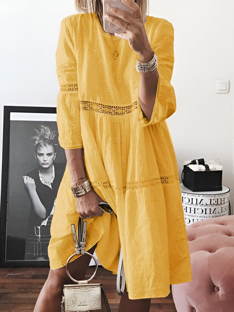 Giulia™ | Robe Boho Vintage avec Dentelle