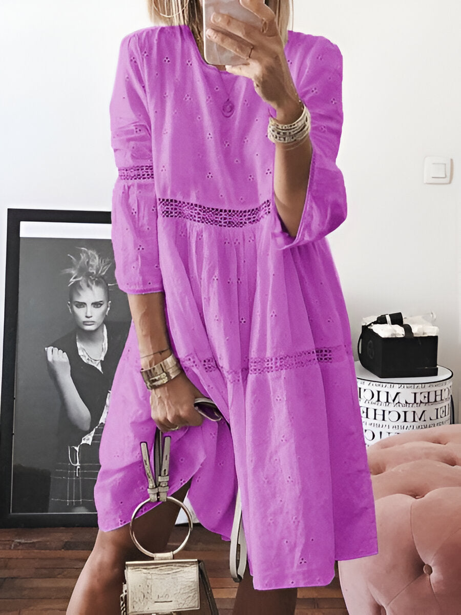 Giulia™ | Robe Boho Vintage avec Dentelle