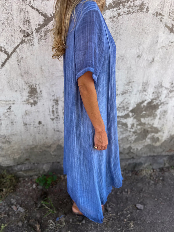 Mélina™ | Robe Loose à Col en V