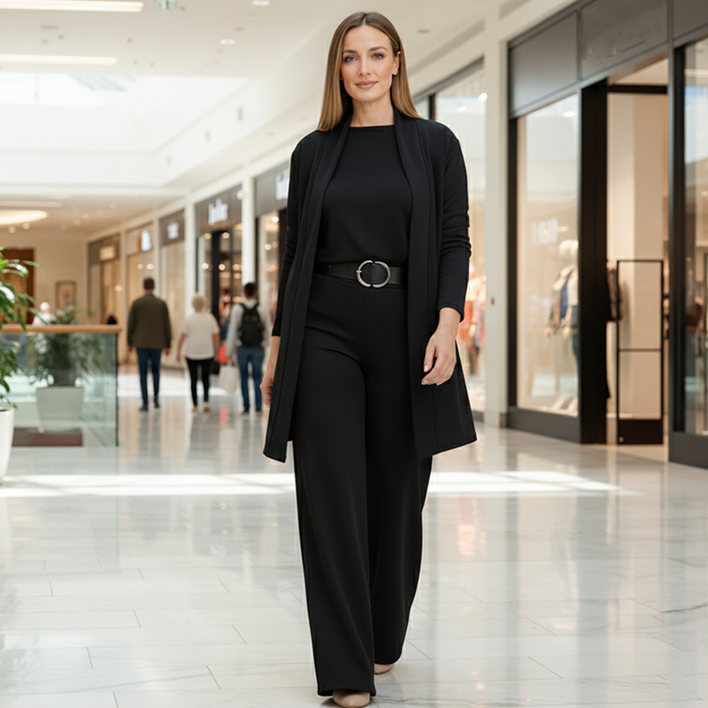 Isabelle™ | Ensemble Femme Chic & Confortable en Trois Pièces