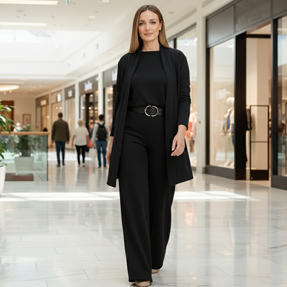 Isabelle™ | Ensemble Femme Chic & Confortable en Trois Pièces