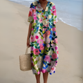 Nicole™ | Robe d'Été avec Fleurs