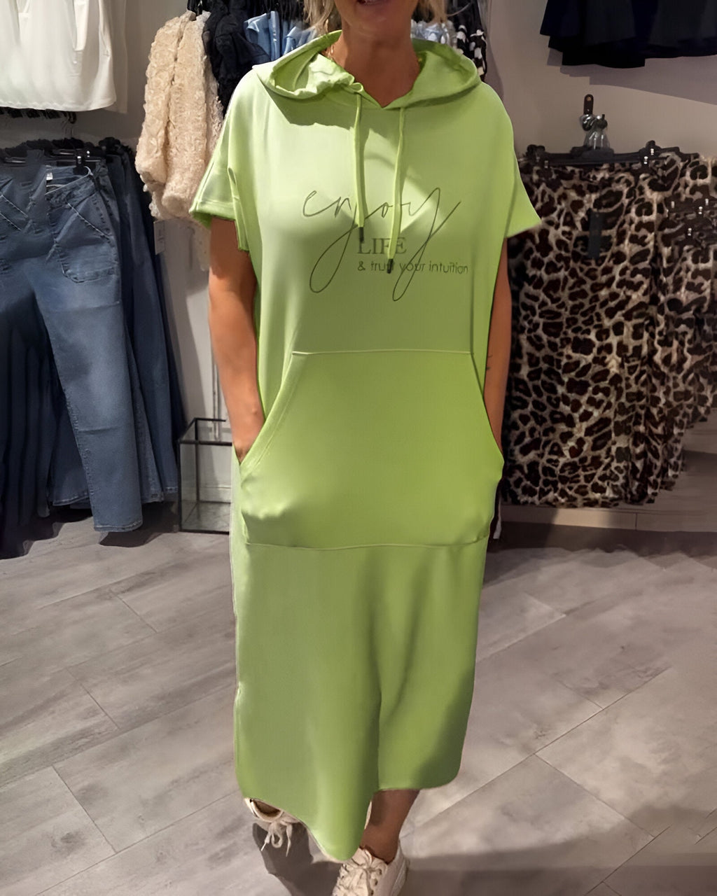 Céline™ | Robe à capuche douce