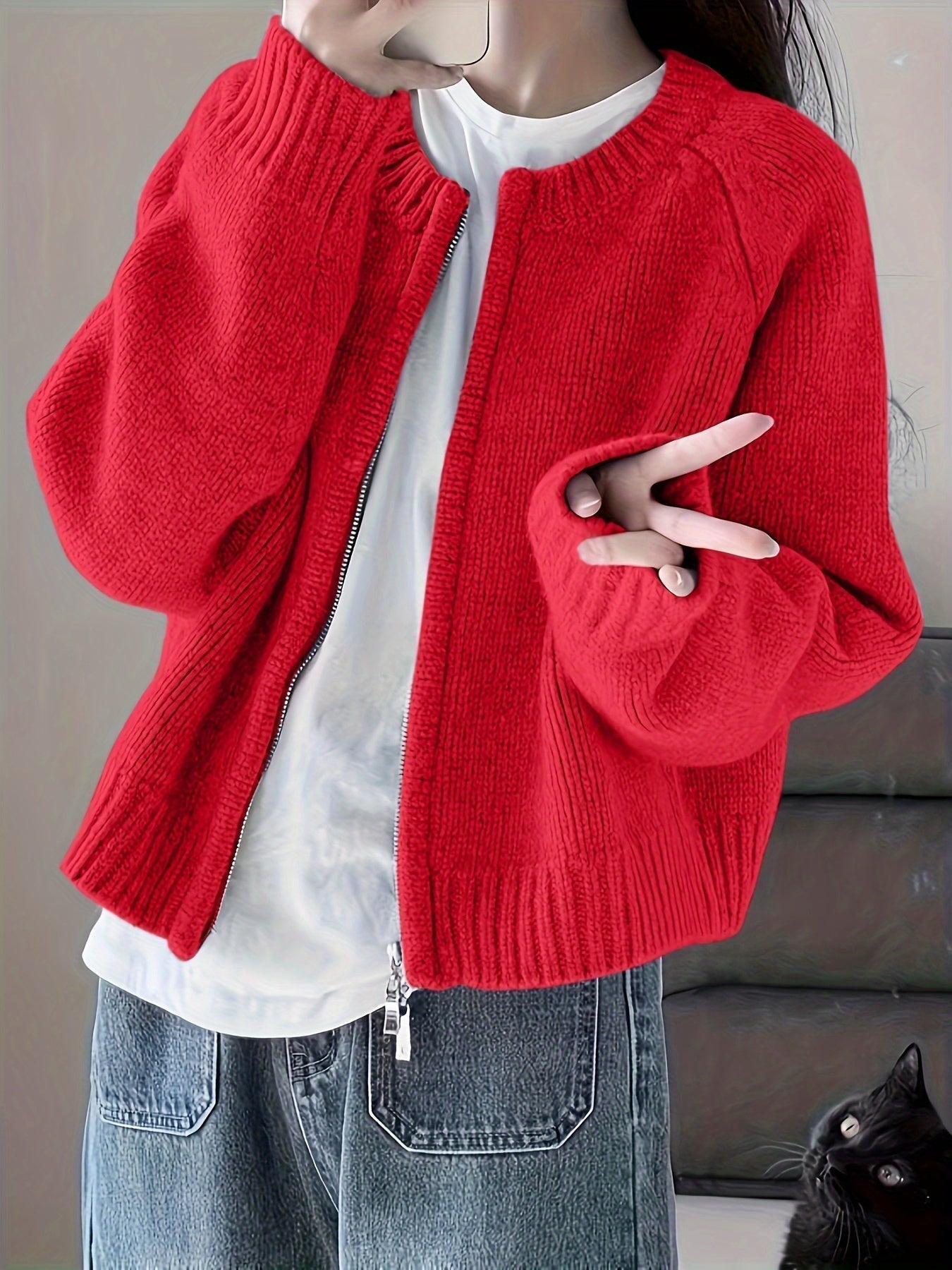 SOLÈNE™ | Cardigan Chaud et Polyvalent