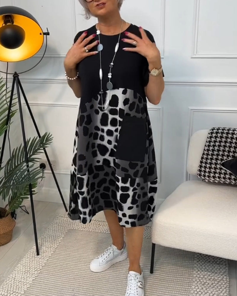 Louise™ | Robe Imprimée Décontractée