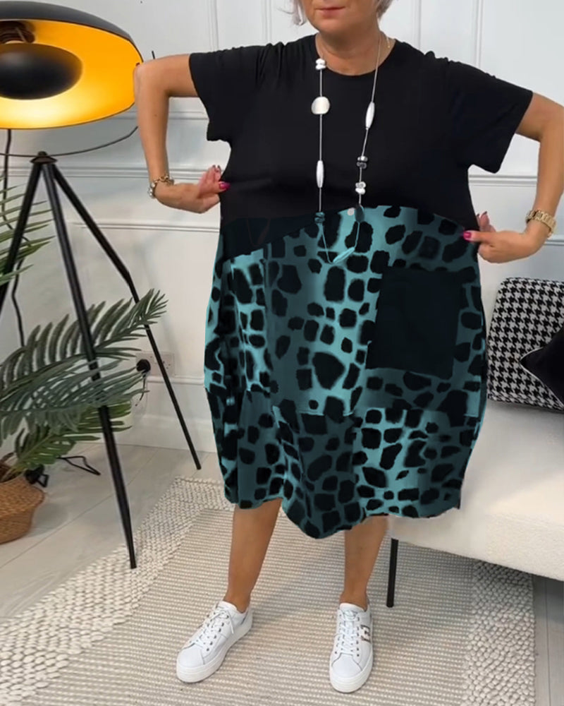 Louise™ | Robe Imprimée Décontractée