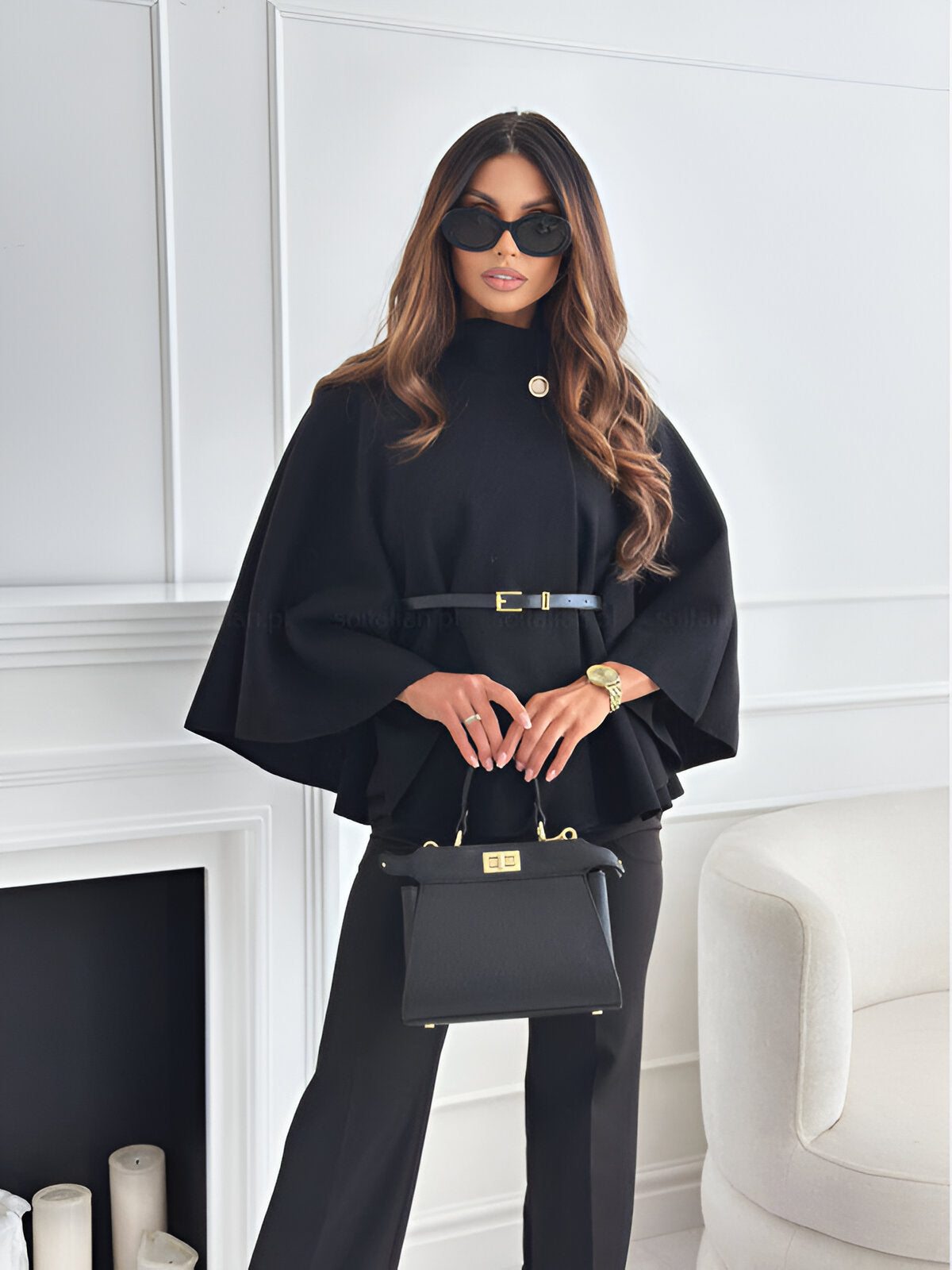 Amélie™ | Manteau Chique à Ceinture