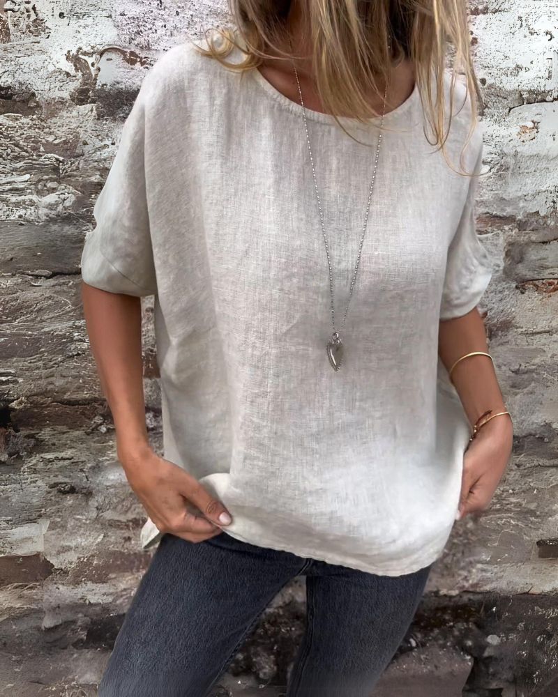 Ève™ | T-Shirt Essentiel Doux & Intemporel