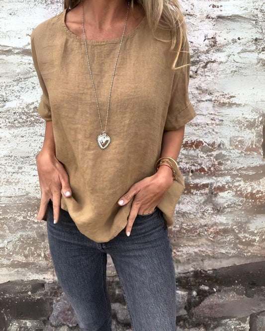 Ève™ | T-Shirt Essentiel Doux & Intemporel