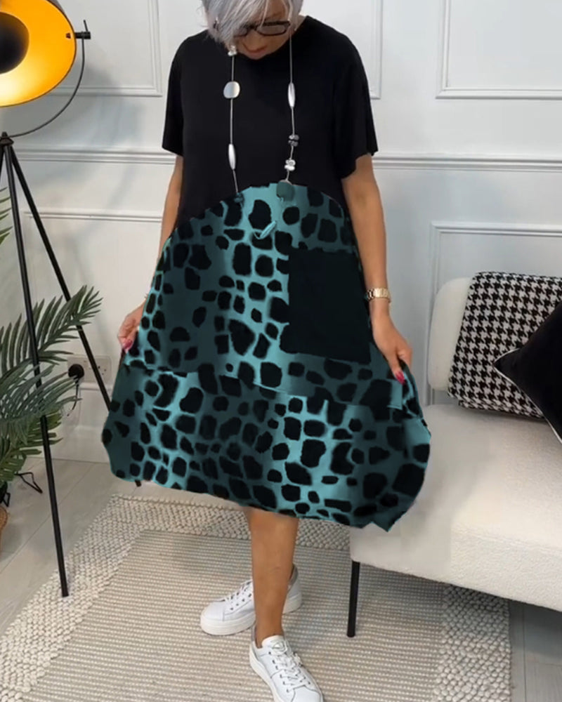Louise™ | Robe Imprimée Décontractée
