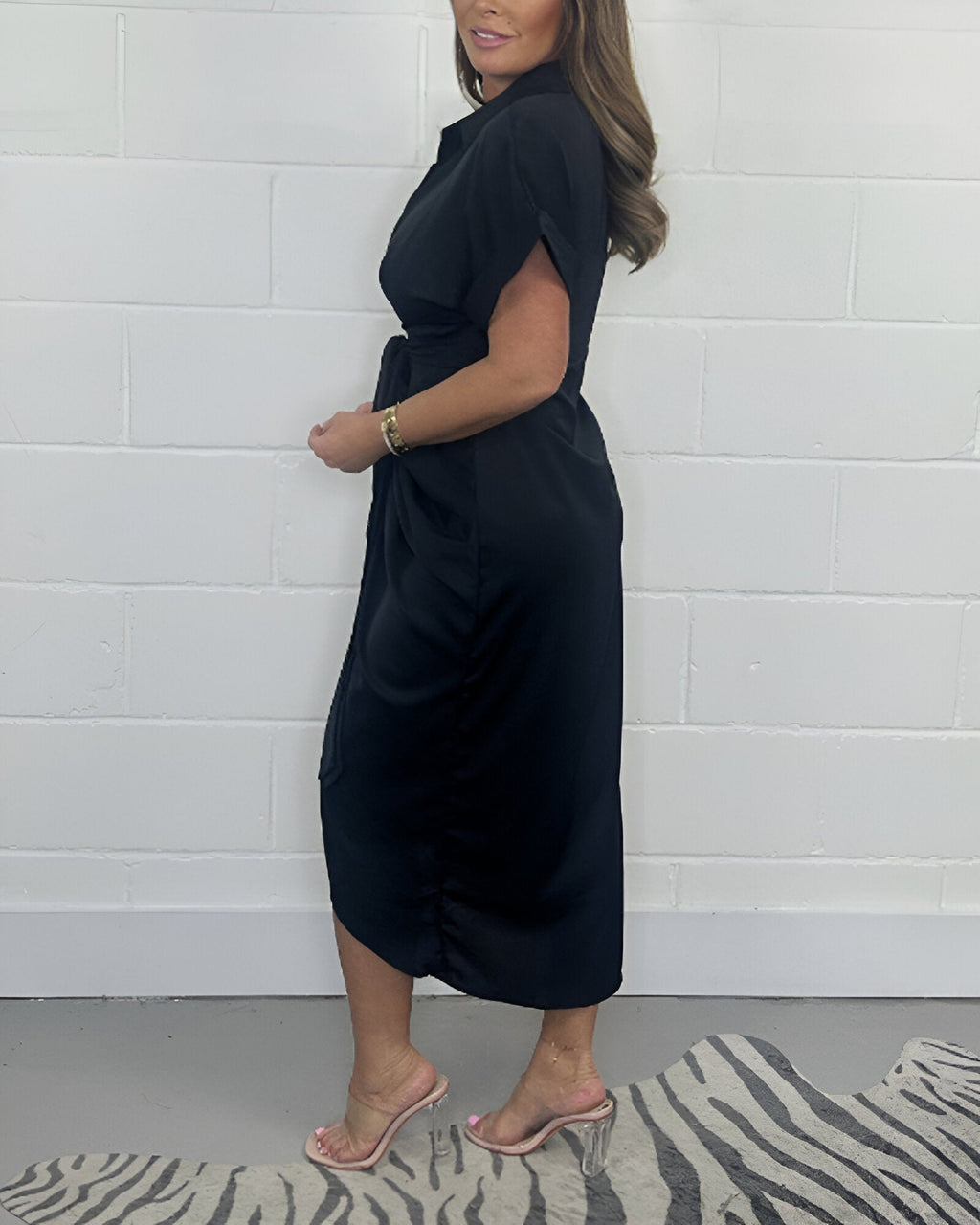Élodie™ | Robe Plissée Élégante