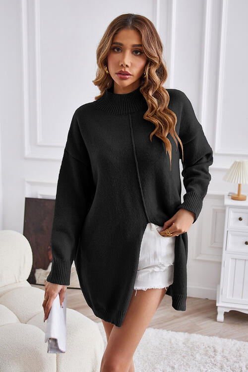 Sandra™ | Pull Dames Tricoté Tendance avec Col Ronde