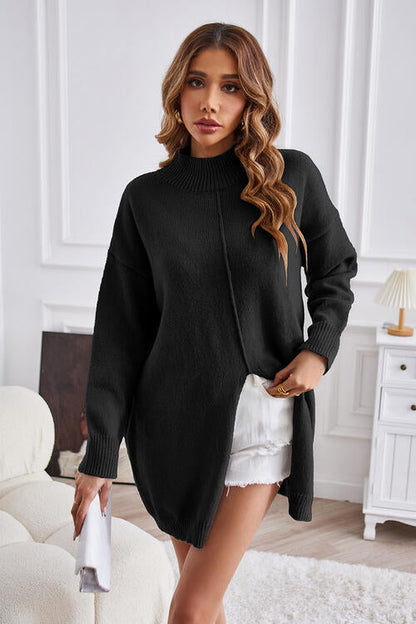 Sandra™ | Pull Dames Tricoté Tendance avec Col Ronde