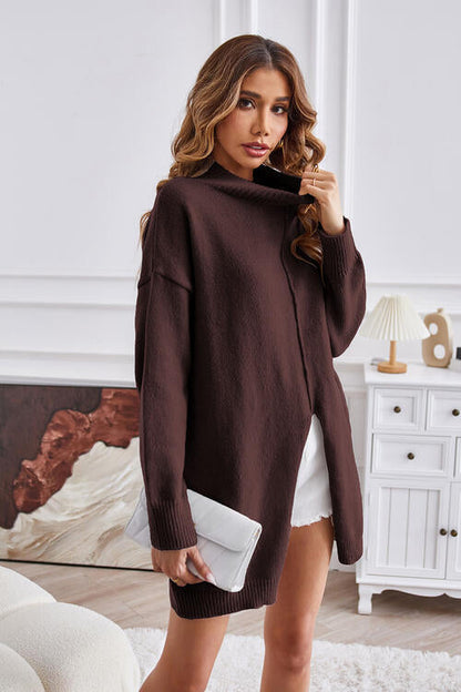 Sandra™ | Pull Dames Tricoté Tendance avec Col Ronde