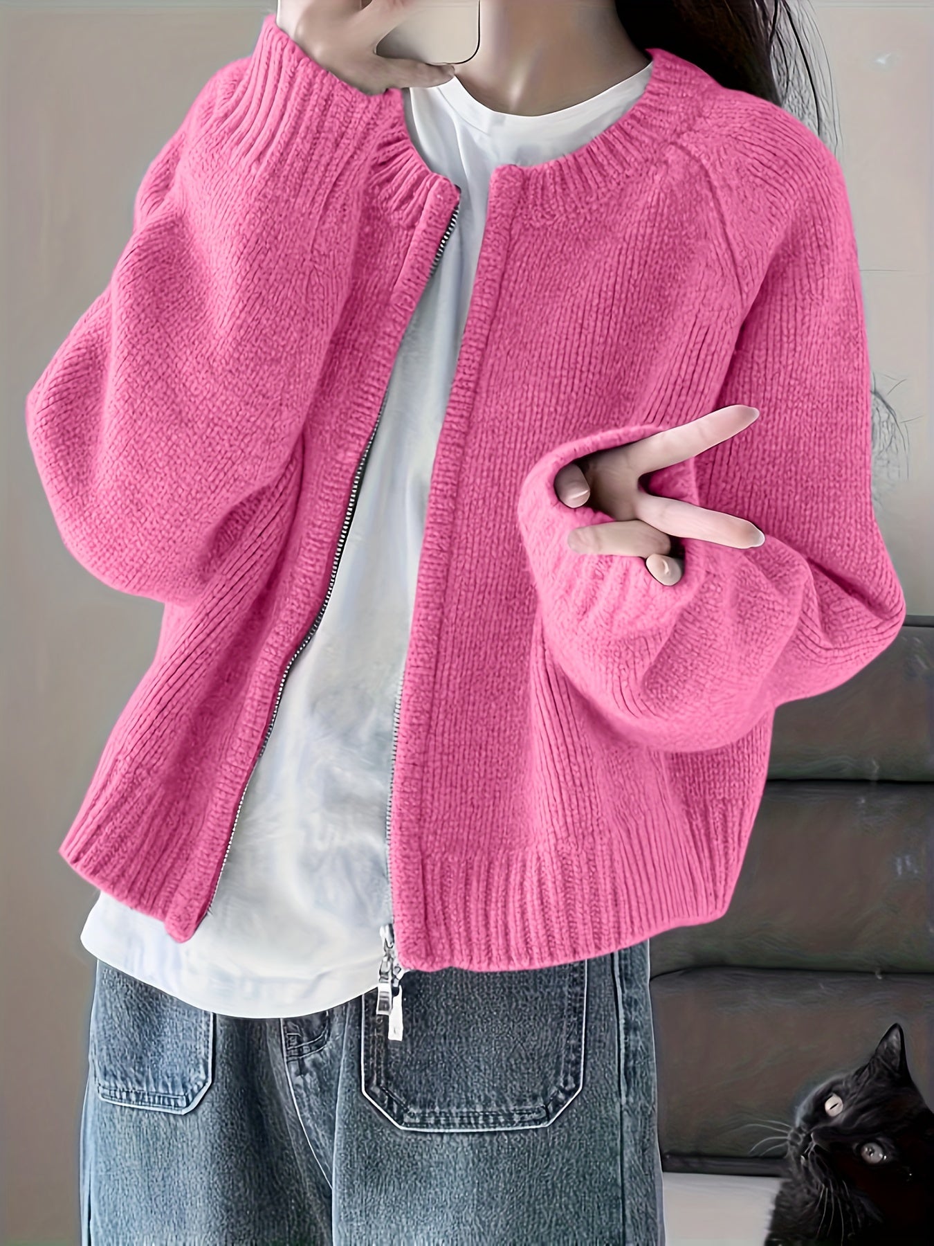 SOLÈNE™ | Cardigan Chaud et Polyvalent