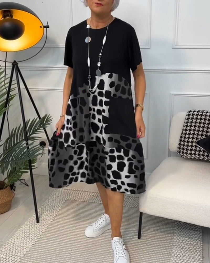Louise™ | Robe Imprimée Décontractée