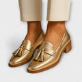 Isabella™ | Mocassins dorés