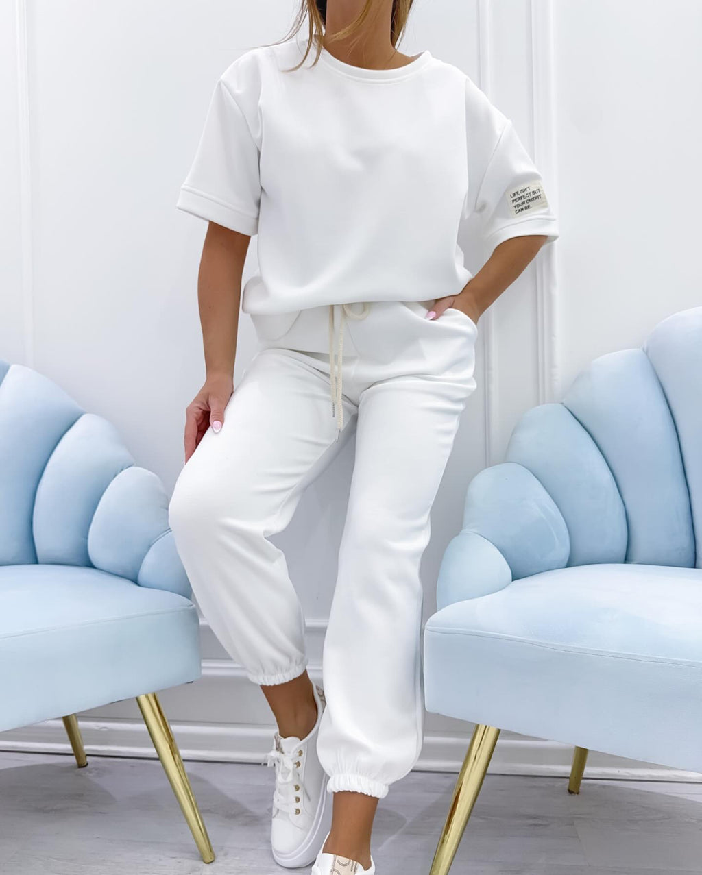 Elise™ | Ensemble lounge à manches courtes