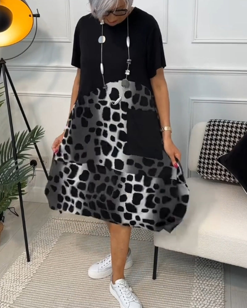 Louise™ | Robe Imprimée Décontractée