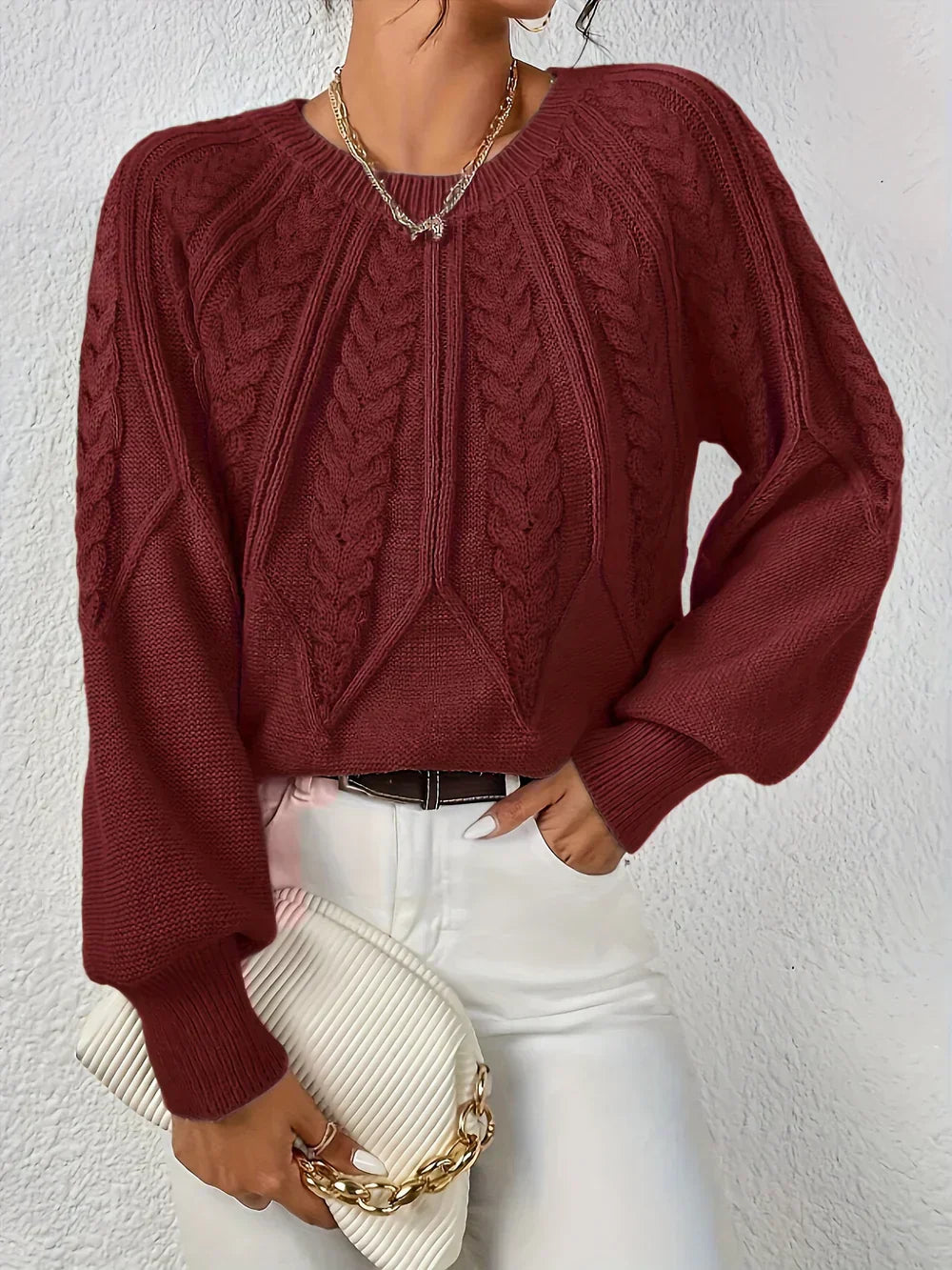 Nora™ | Pull en Maille Confortable