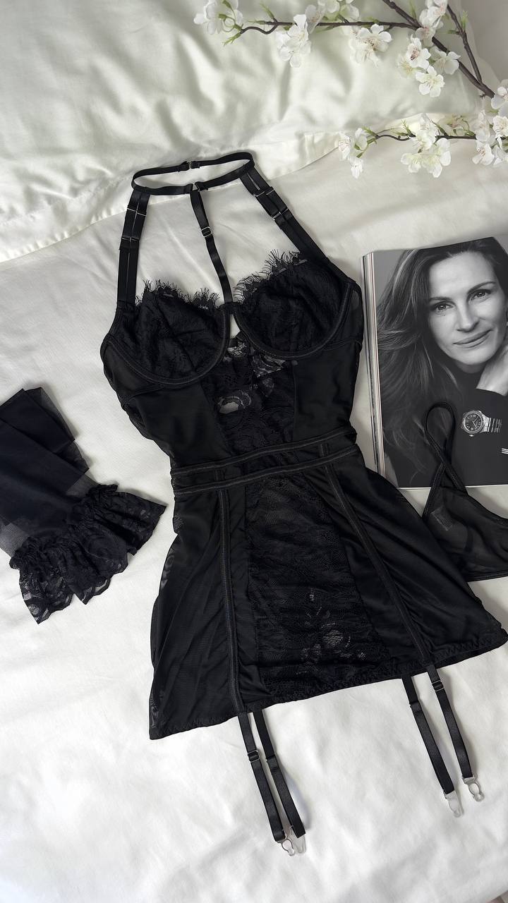 Élodie™ | Ensemble Lingerie Allure (3 pièces)