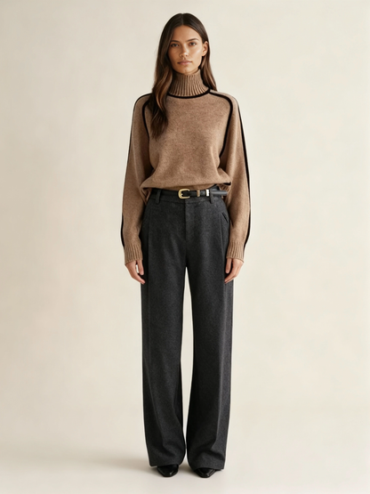 Céline™ | Pull Col Roulé Essential