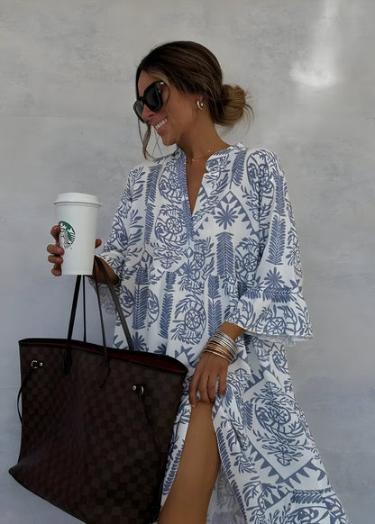 Idalina™ | Robe à Imprimé Tendance