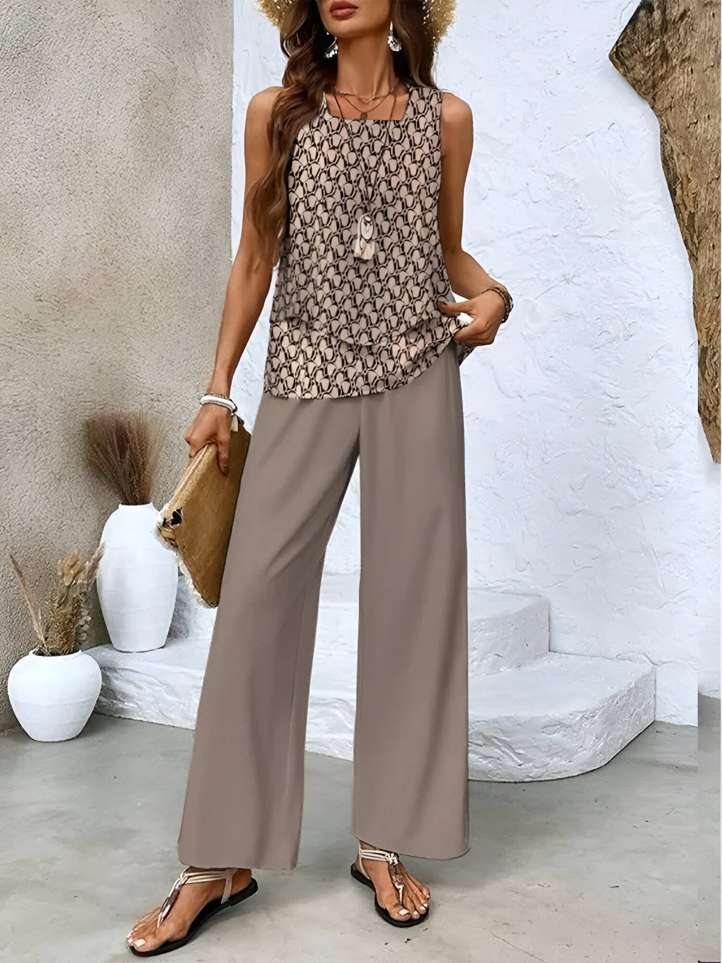 Elisa™ | Ensemble d'Été Élégant