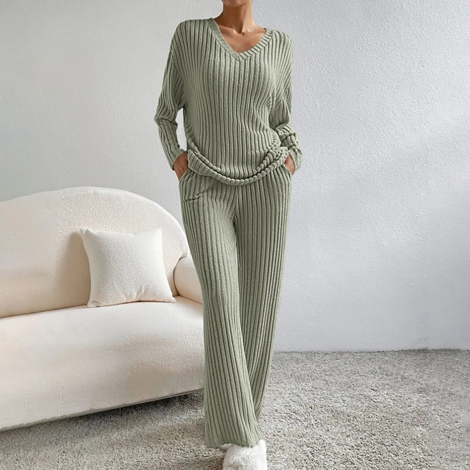 SOLÈNE™ | Ensemble tricoté 2 pièces