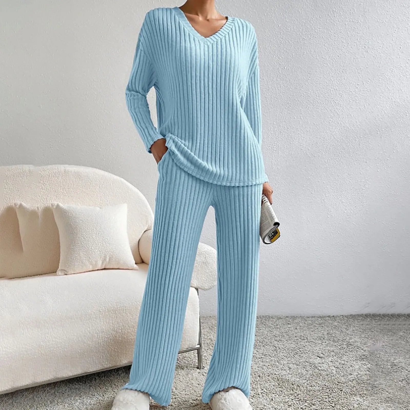 SOLÈNE™ | Ensemble tricoté 2 pièces