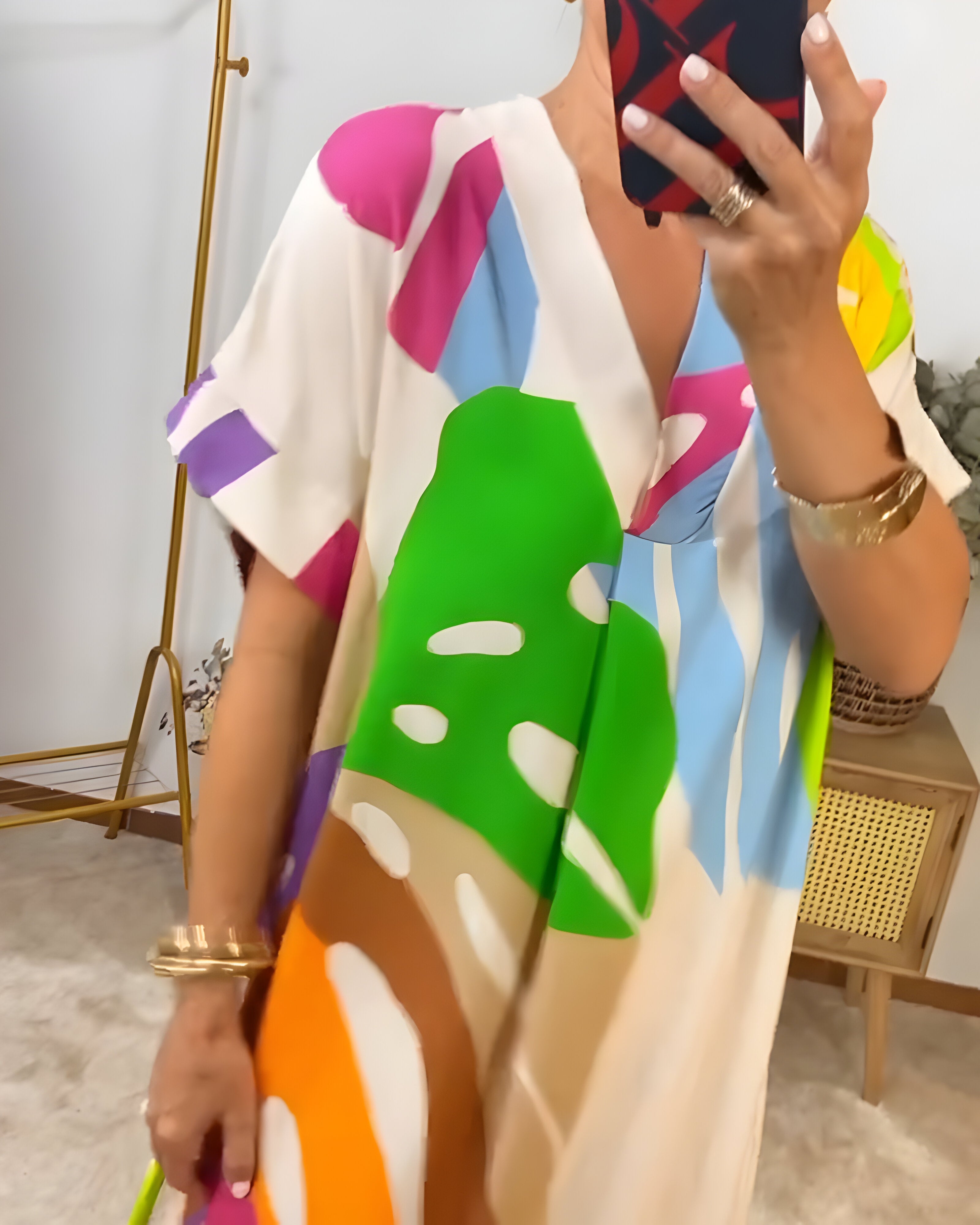 Chloé™ | Robe feuillage