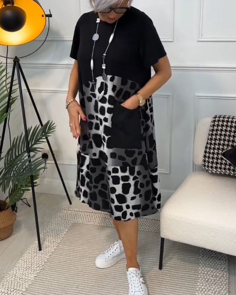 Louise™ | Robe Imprimée Décontractée