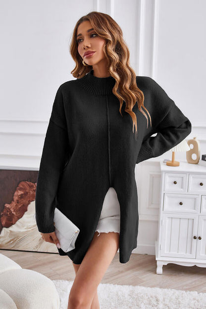 Sandra™ | Pull Dames Tricoté Tendance avec Col Ronde