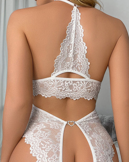 Selena™ | Lingerie en Dentelle avec Détail Ouvert