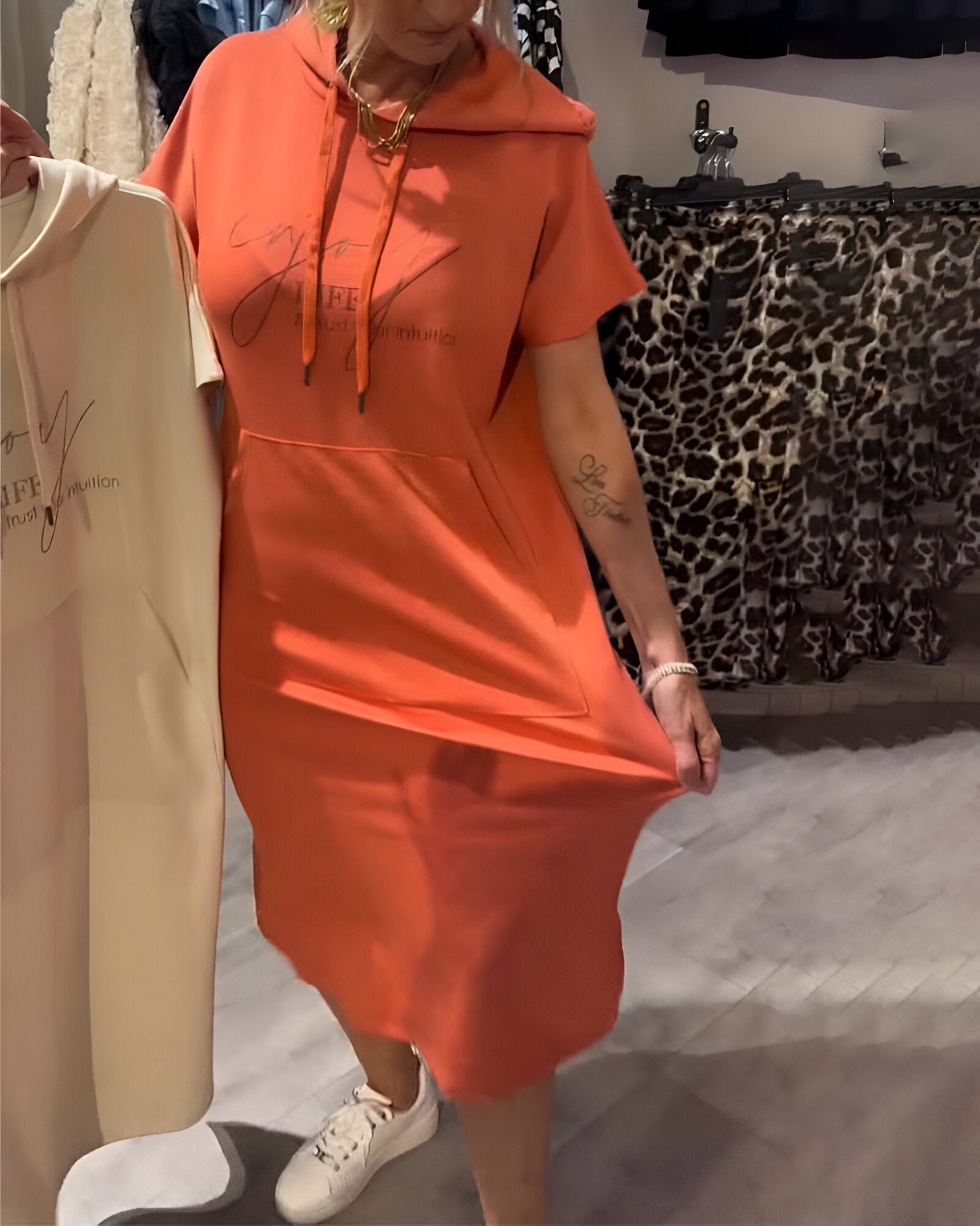 Céline™ | Robe à capuche douce