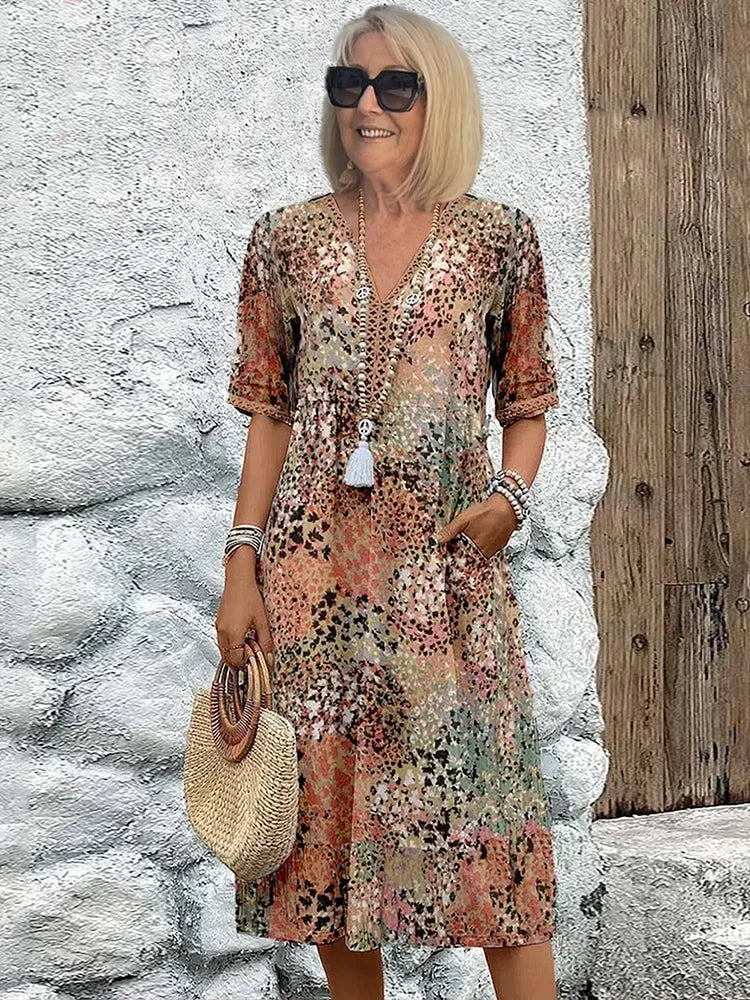 Aurélie™ | Robe à décolleté en V