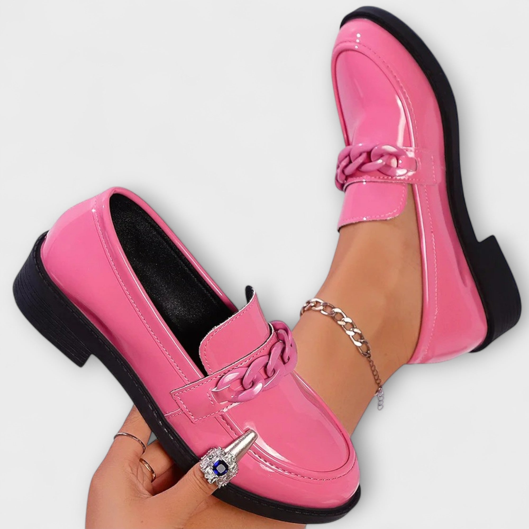 Marielle™ | Mocassins Décontractés à Bout Rond