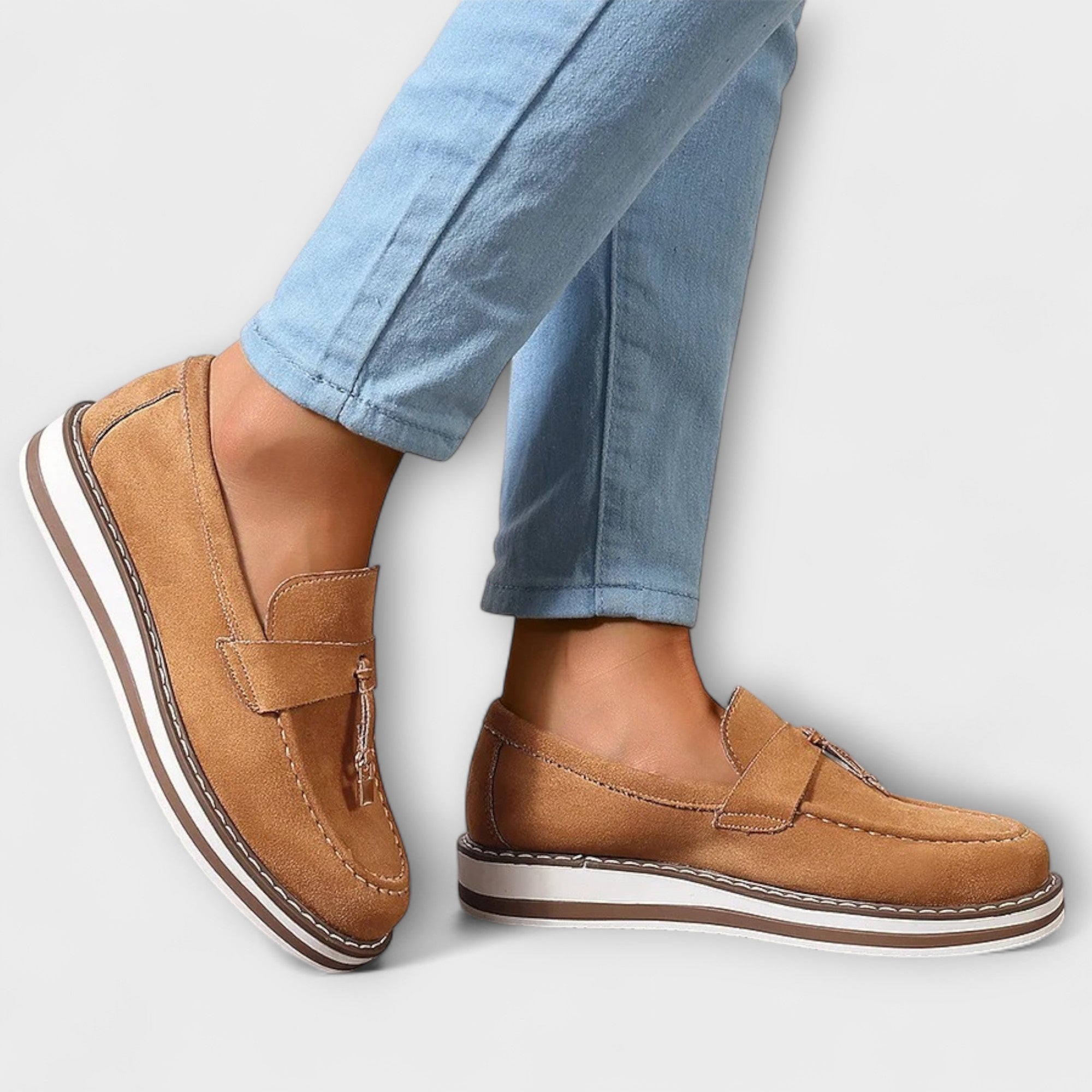 Elvira™ | Mocassins décontractés à Bout Rond