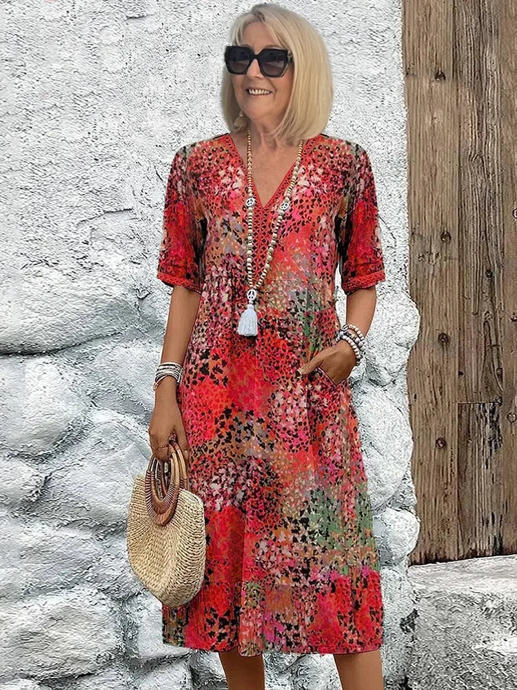 Aurélie™ | Robe à décolleté en V