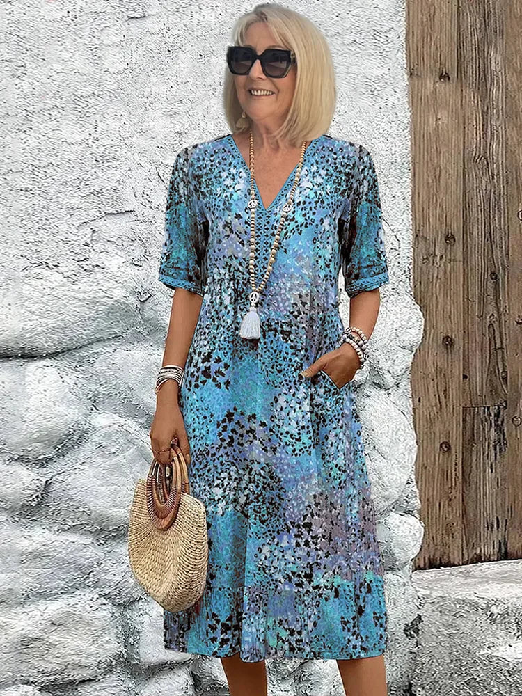 Aurélie™ | Robe à décolleté en V