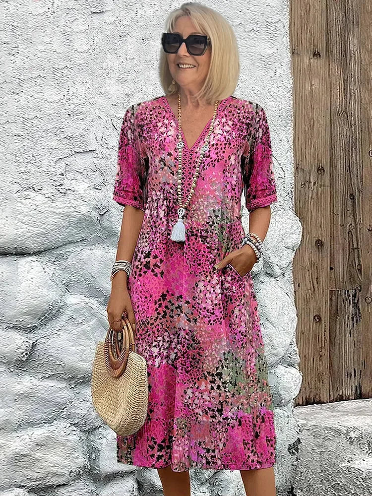Aurélie™ | Robe à décolleté en V