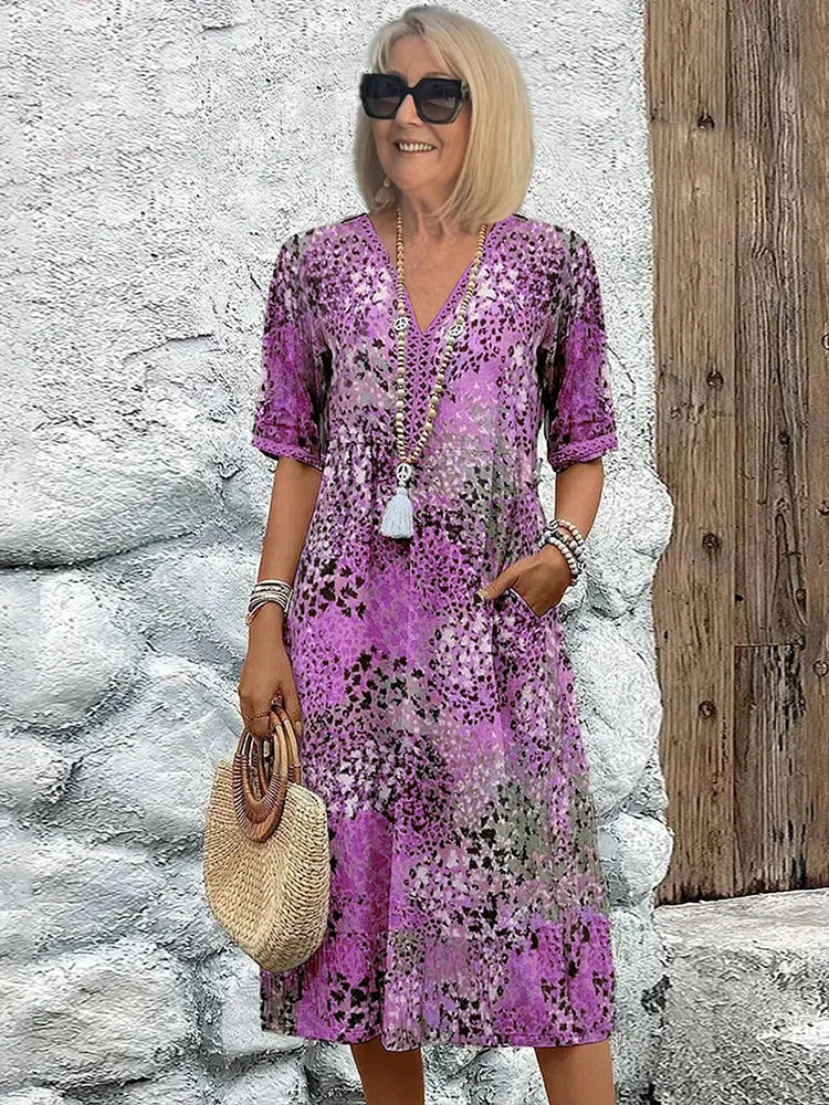 Aurélie™ | Robe à décolleté en V