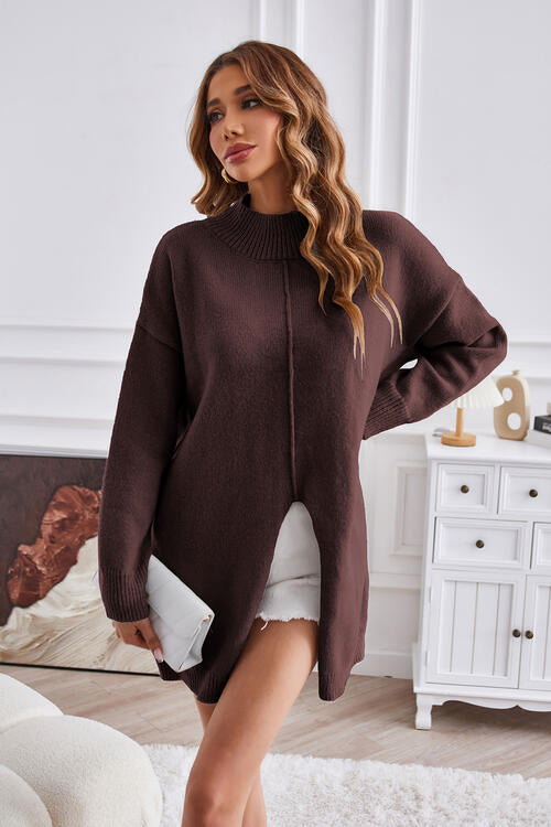 Sandra™ | Pull Dames Tricoté Tendance avec Col Ronde