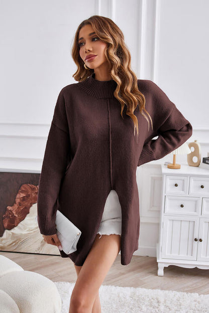 Sandra™ | Pull Dames Tricoté Tendance avec Col Ronde